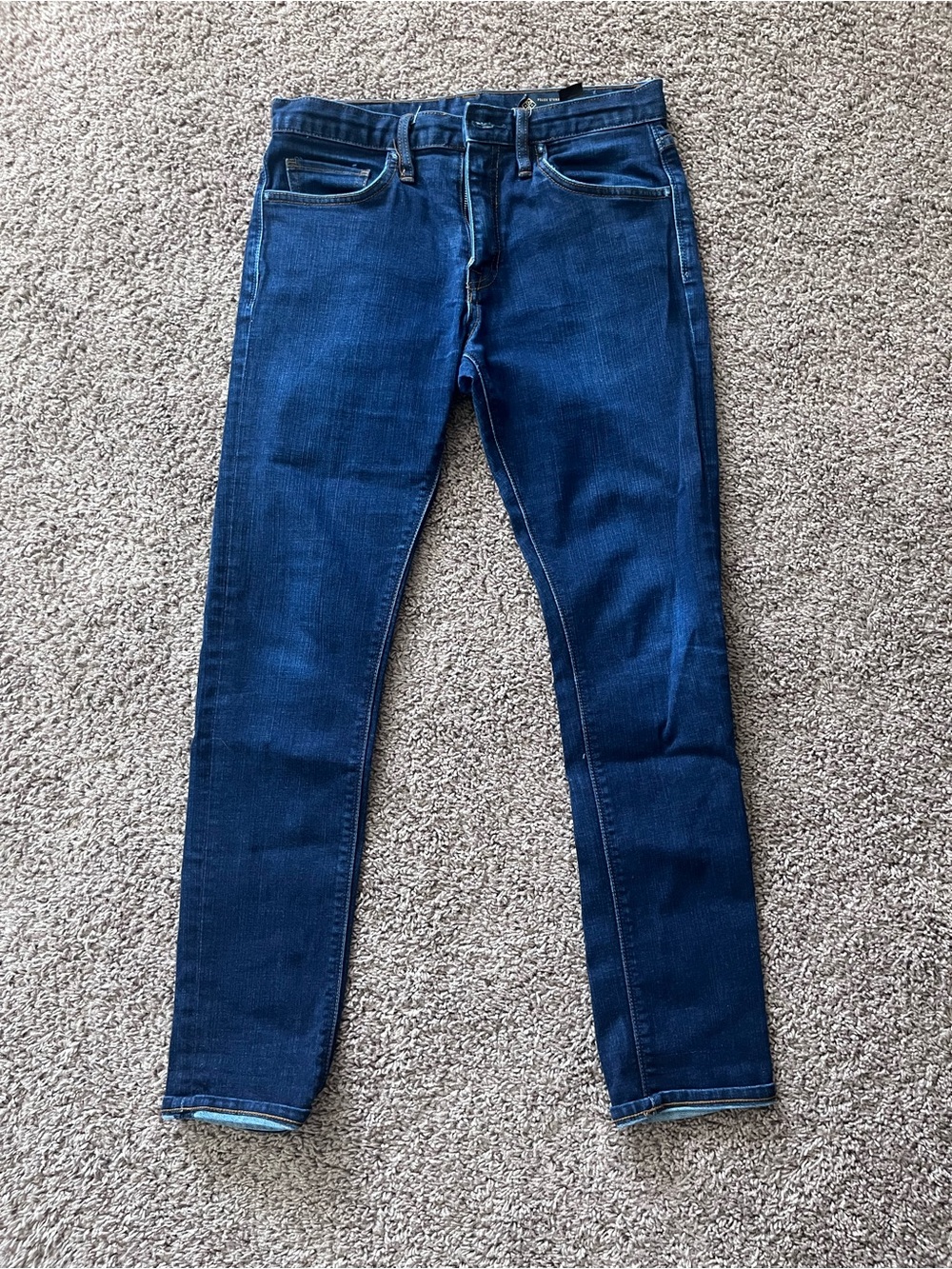 Men's Dark Blue Slim Fit Jeans